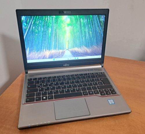Fujitsu E736 laptop (12,5/i5-G6/8GB/256SSD/Win11)