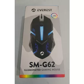 Új, Everest RGB LED Gamer Egér vezetékes